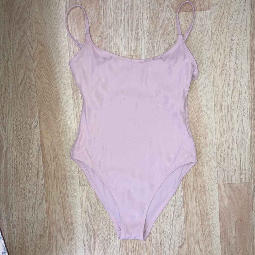 Andie light pink swimsuit
